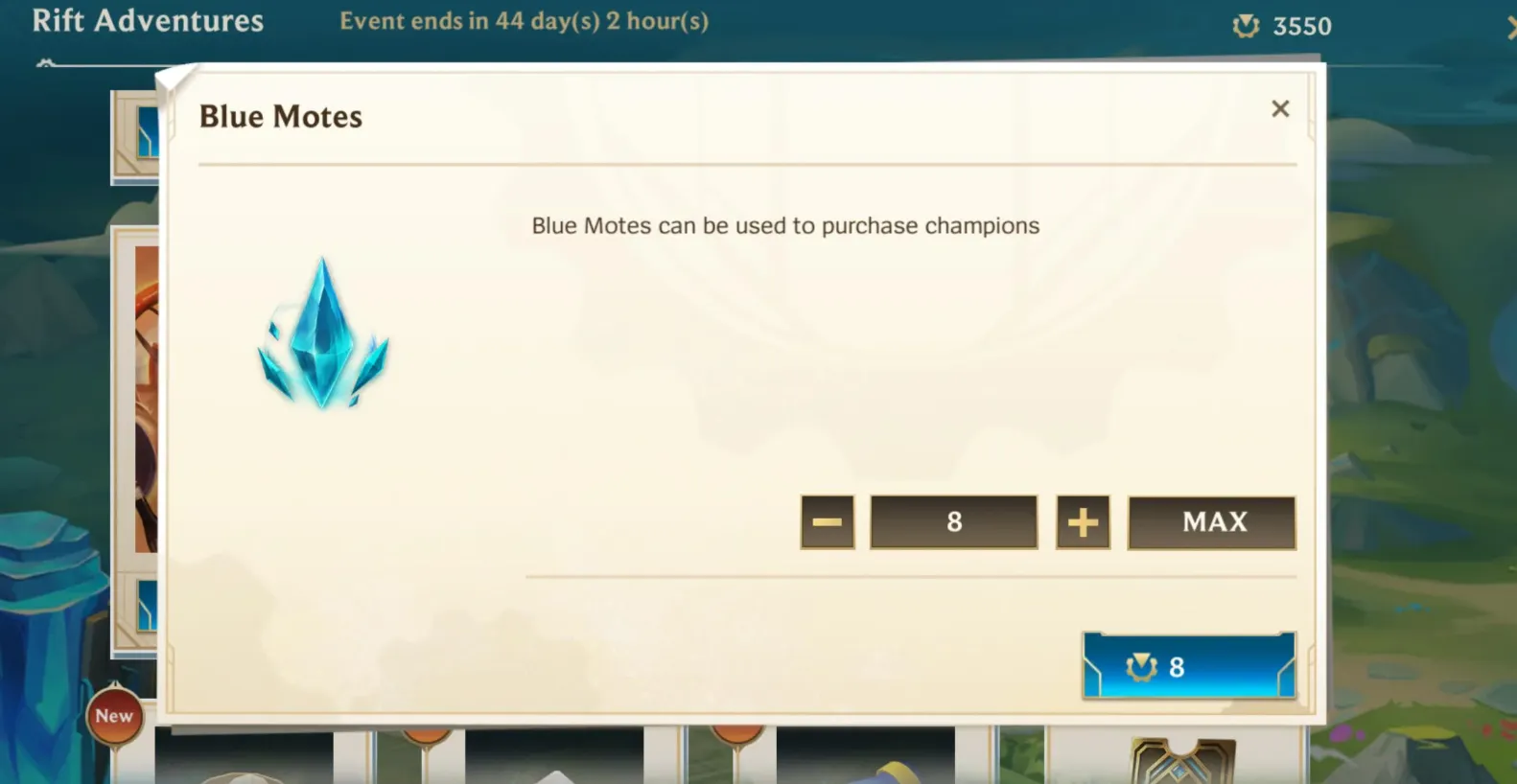 blue motes wild rift